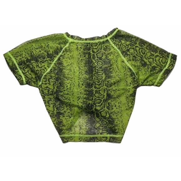 Neon Green 3 Piece Bikini From Matte Collection - Picture 6 of 6